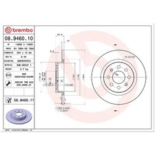 2x Bremsscheibe hinten für Fiat Grande 199 Punto EVO | 26218764