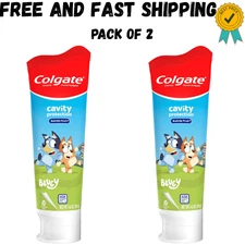 Kids Toothpaste with Fluoride, Anticavity & Cavity Protection Toothpaste, for Ag