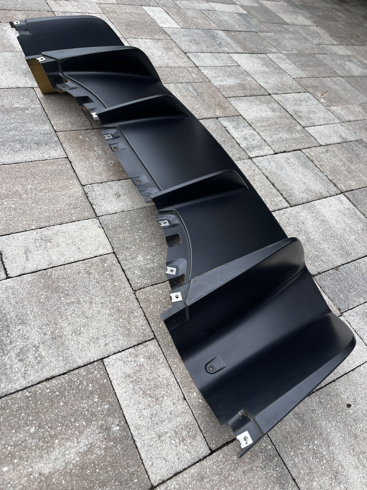 Rear Bumper Lower Diffuser Trim Panel OEM 4S0807521A Audi R8 GT4 4S 16-18