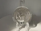 1 oz Fine .999 SILVER Round NORTH AMERICAN BIG GAME Super Slam Coves Deer Coin