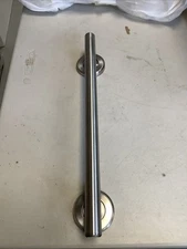 Gatco 12” Grab Bar. Satin Nickel. #884 L16