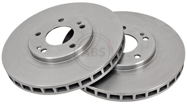 2X Bremsscheibe A.B.S. 16480 FüR 3000 GTO GT Mitsubishi 4WD Z16A AWD Turbo-image