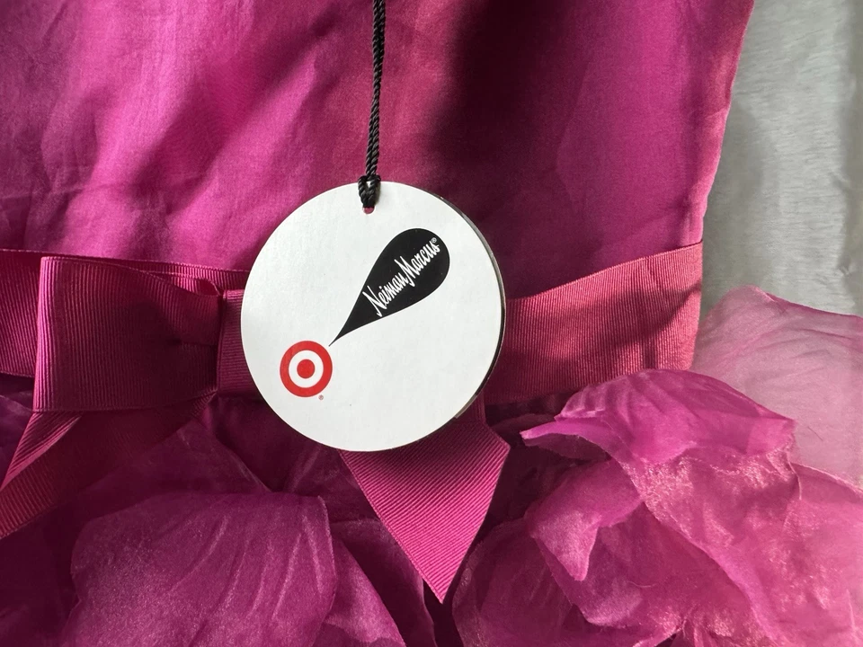 Nuevo con etiquetas Vestido Marchesa Niña Neiman Marcus para Target Rosa Magenta Talla M NUEVO Foto 3 de 4