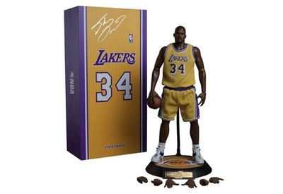 Shaquille O'Neal NBA x Enterbay LA Lakers Figur Neu OVP  Top Zustand