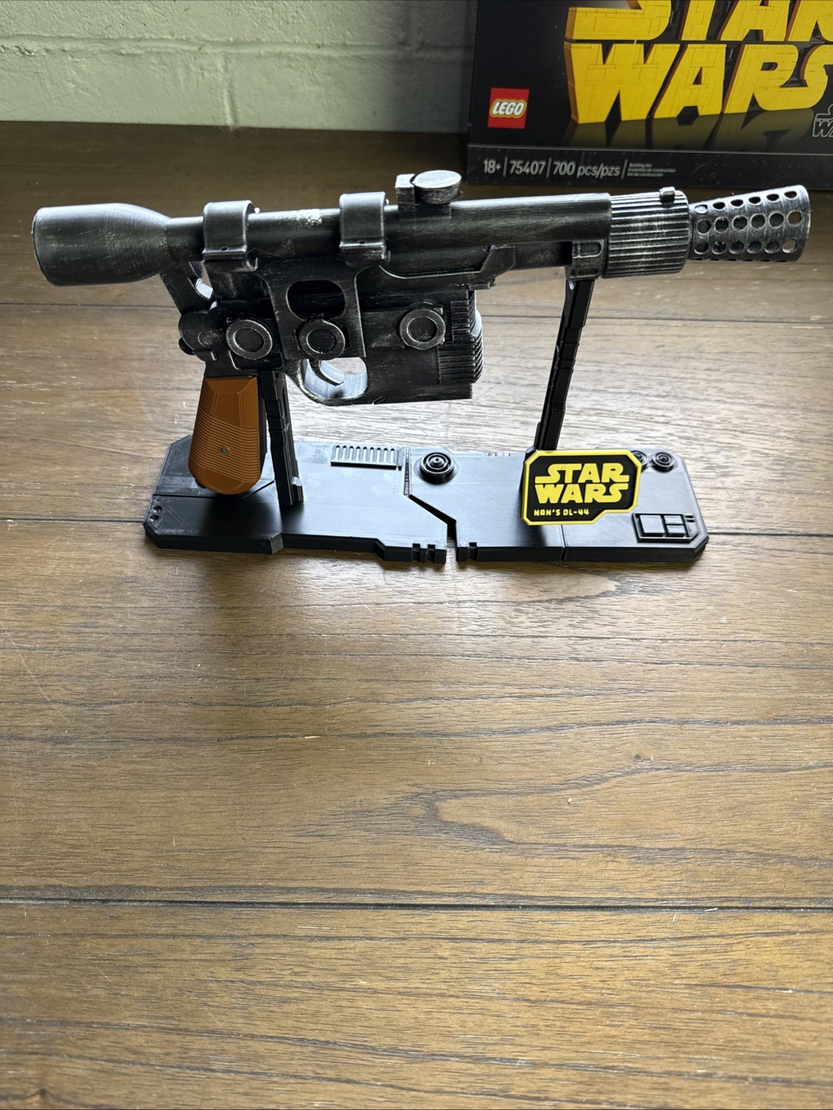 Han Solo Blaster DL-44 Inspired Replica, Star Wars , Full Size-