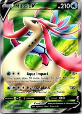Milotic V (Full Art) Ultra Rare SWSH02: Rebel Clash 179/192 NM on eBay