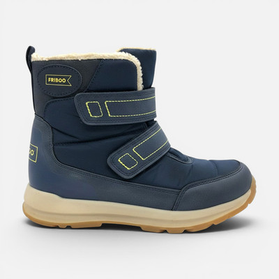 Friboo Girls Boots N/A Textile/Faux Leather Blue 35