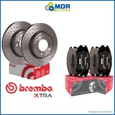 Kit Scheiben Perforiert + Bel�ge Brembo Hinten F�r BMW Serie 3 F30 F80 300MM