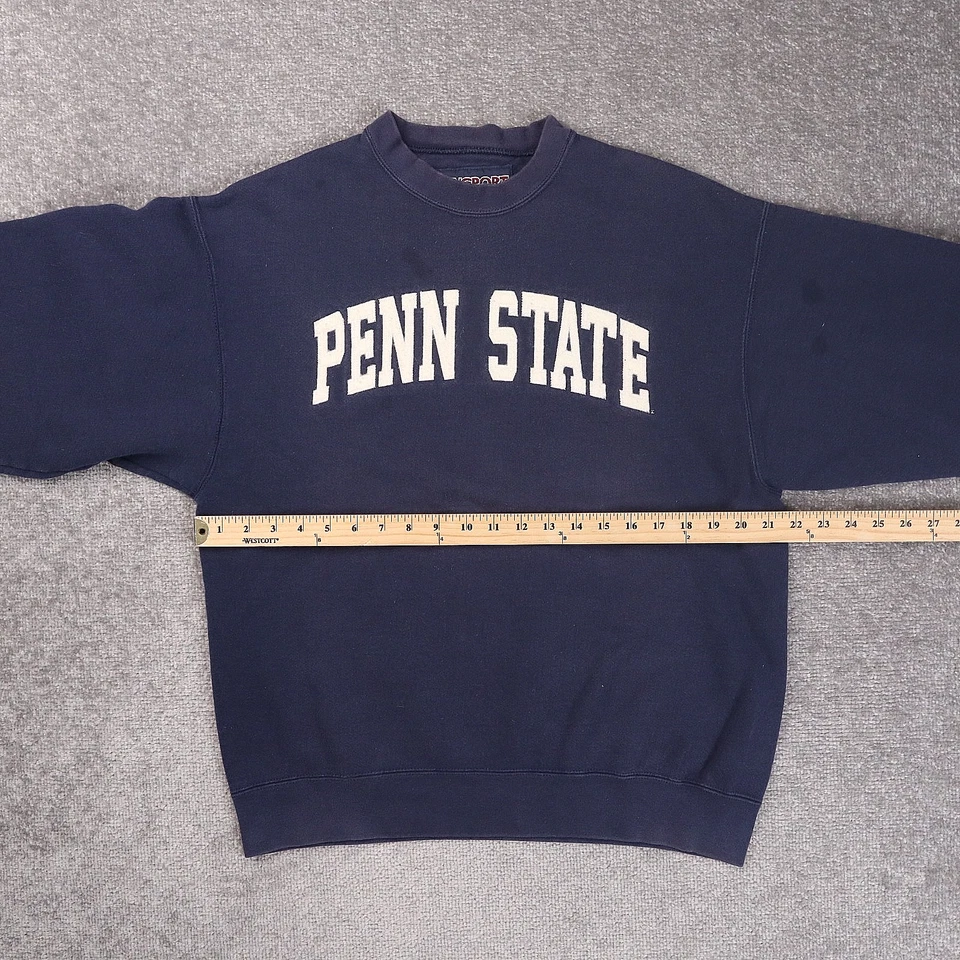 Sudadera Pullover Vintage Jansport Penn State Grande Azul Manga Larga Foto 4 de 4