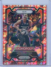 2024 Panini Monopoly Prizm WNBA BRIONNA JONES #51 FREE PARKING PRIZM SP