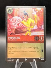 Powerline Taking the Stage Foil 109/204 Fabled Disney Lorcana 0018328