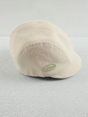 Kangol Check Deeto Brimmed Cap Cream Stripe Med