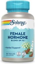 SOLARAY Female Hormone Blend SP-7C, Herbal 180 Count Pack of 1 
