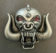 Motorhead Chrome War Pig Belt Buckle - Lemmy - 3.1&rdquo; X  3.1&rdquo; - New!