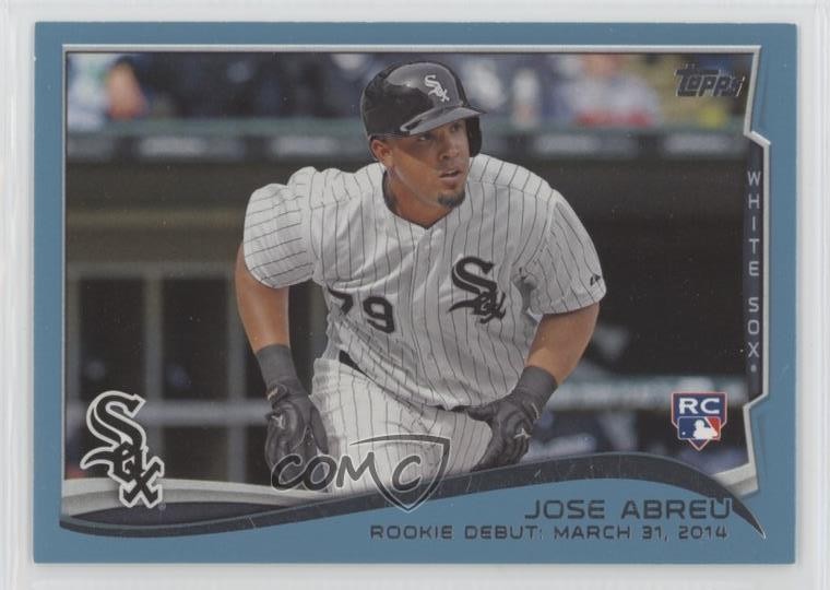 2014 Topps Update Rookie Debut Wal-Mart Blue Jose Abreu #US-325 0o6v
