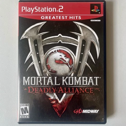Mortal Kombat Deadly Alliance Playstation 2 Greatest Hits 2002 PS2 Fighting CIB