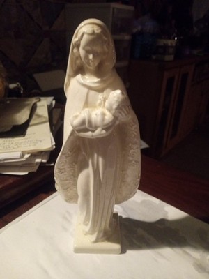 Goebel Germany Madonna Figurine Vintage Retired Porcelain