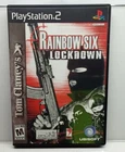 Tom Clancy's Rainbow Six: Lockdown (PlayStation 2, 2005) Complete Tested Working