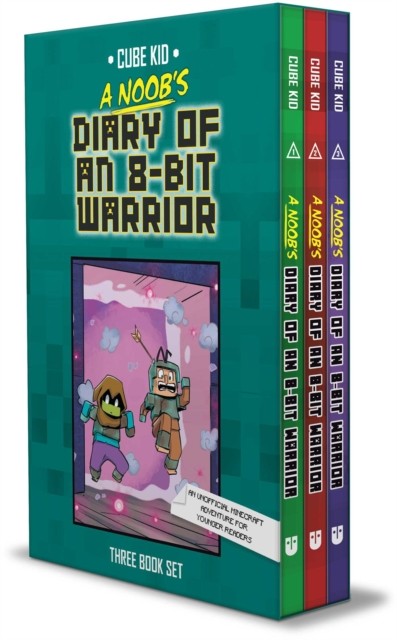 A Noob's Diary of an 8-Bit Warrior Box Set by Cube Kid (Paperback Book)