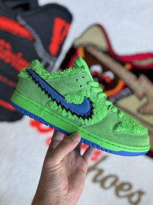 Nike SB Dunk Low x Grateful Dead Green Bear 2020 - Size 9