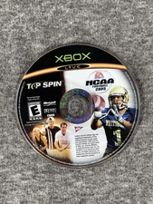 Top Spin / NCAA Football 2005 Microsoft Xbox Game Disc Only NTSC Tennis