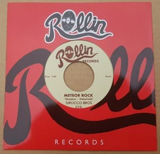 SIROCCO BROS - "METEOR ROCK" c/w "THE WICKER MAN" - ROCKABILLY BOPPERS! LISTEN
