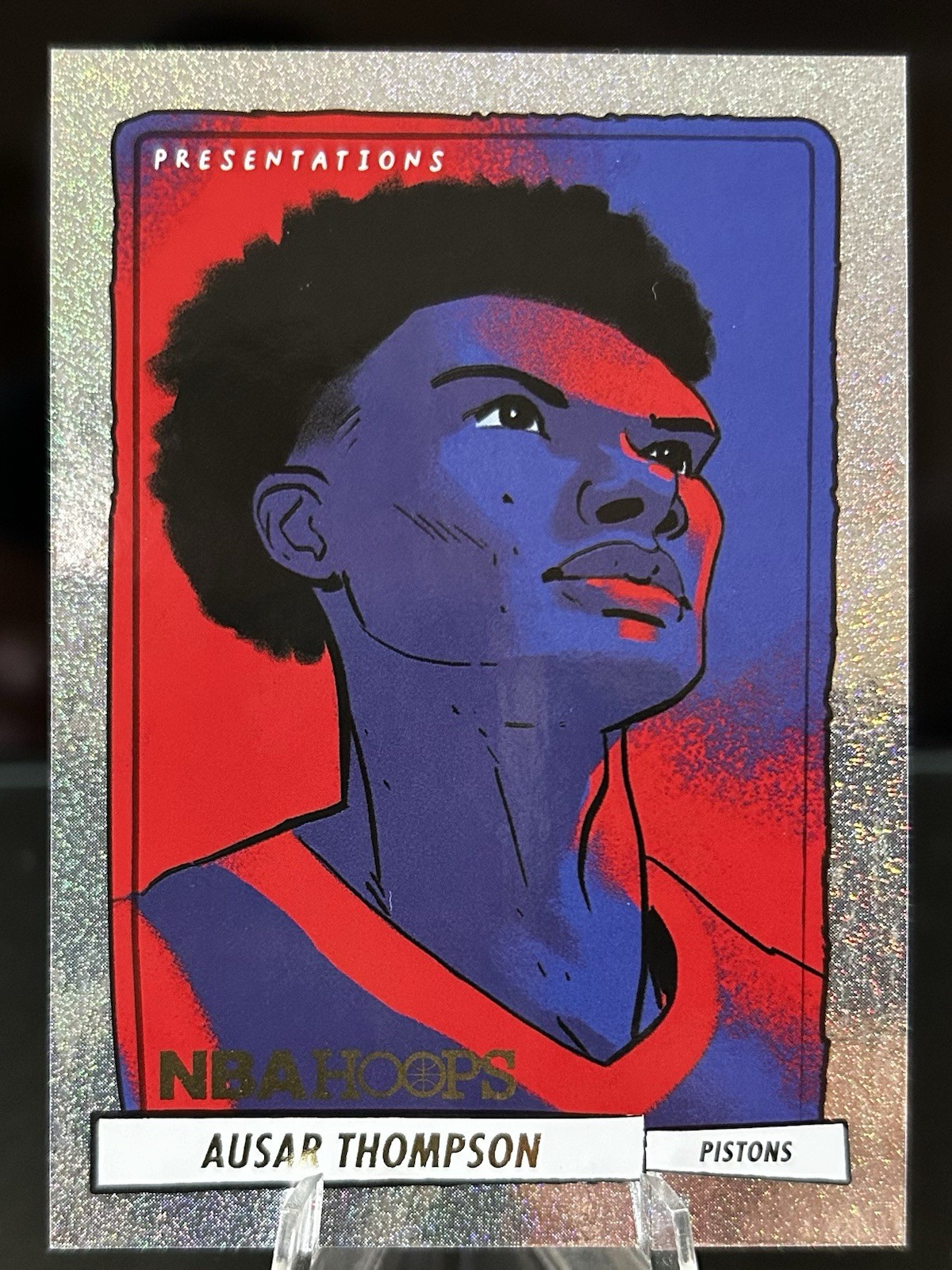 2023-24 Panini NBA Hoops  Ausar Thompson Rookie Presentations Pistons RC #17