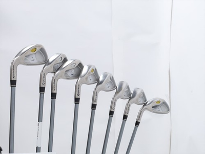 #ad #ad Taylormade Rac Os 2005 Iron Set 4 Pw Sw Ladies Ug65 13517420 Good Left Hand Lh $250.74
