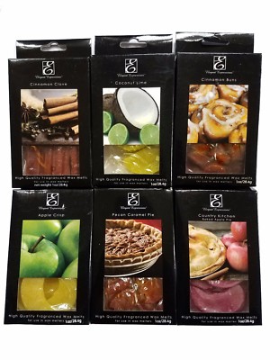 Set of 6 High Quality Fragranced Wax Melts use in wax melters 1oz Cinnamon Pecan