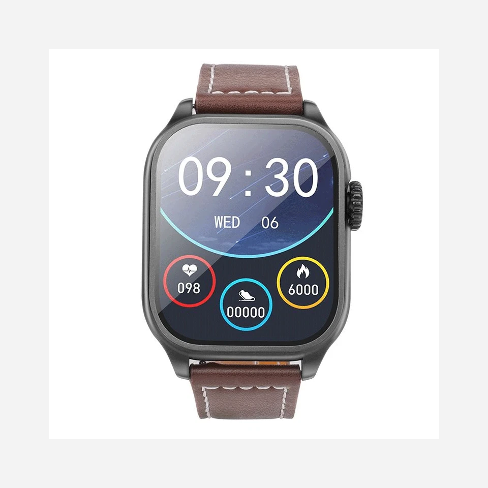 Hoco Y17 51mm Smart Sports Watch Call Version  (Black) With Active Tracking - Image 4 of 4