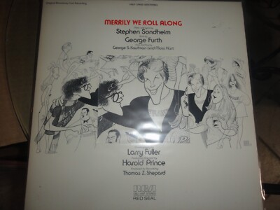VINYL RECORD LP MERRILY WE ROLL ALONG STEPHAN SONDHEIM HALF SPEED RCA CBL1-4197