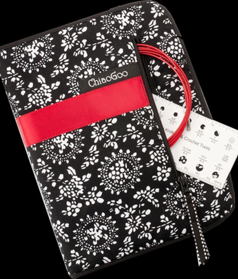 ChiaoGoo Twist Red Lace Nadelspitzen-Set Small 2,75-5,0 mm 10 cm Nadellänge - Bild 2 von 2