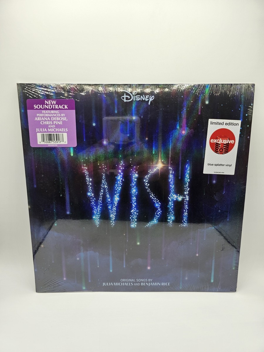 DISNEY WISH SOUNDTRACK Target Exclusive Limited Blue Splatter