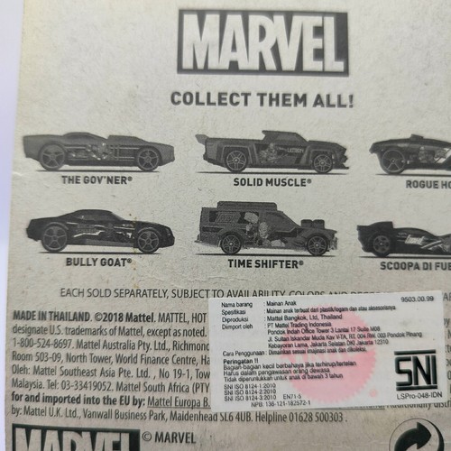 2018 Hot Wheels Exclusive Marvel RED SKULL BULLY GOAT #4/6 FYY61 - Picture 7 of 8