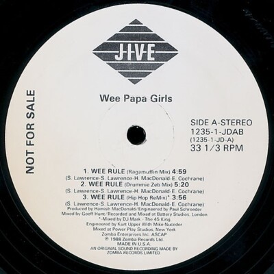 Wee Papa Girls/Blow The House Down/Wee Rule/33RPM/Jive-1988