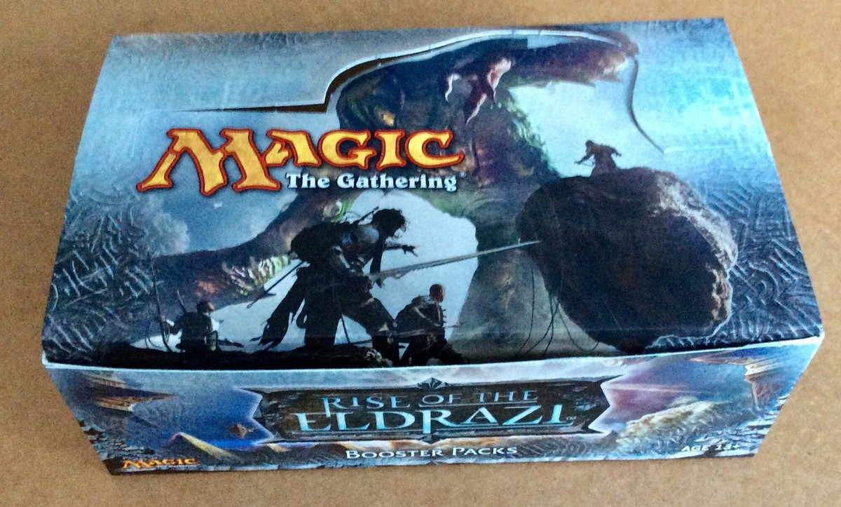 MAGIC THE GATHERING MTG: RISE OF THE ELDRAZI EMPTY BOOSTER BOX