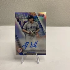 2019 Bowman's Best On Card Auto REFRACTOR #B19-TJS T.J. Sikkema YANKEES ROOKIE
