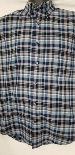 St John Bay Men's Multi Color Button Front Long Sleeve Shirt Size Small - Picture 2 of 7