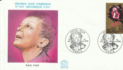 FRANCE 1990 FDC EDITH PIAF YT 2652 - Picture 1 of 1
