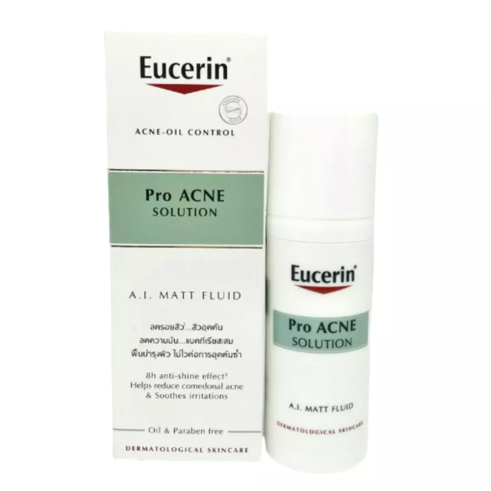 Eucerin Pro Acne Solution A.I. Matt Fluid Reduce Acne Scars Skin Care 50 ml