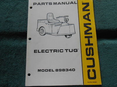 Manuals &amp; Books - Cushman Parts Manual