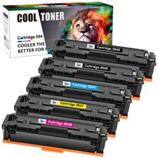 5PK CRG 054 Toner for Canon 054 imageCLASS MF642cdw MF644cdw MF641cw LBP-622cdw