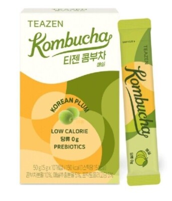 Teazen Kombucha Korean Plum 5g x 10ea Prebiotics Tea Slimming Tea K-Food