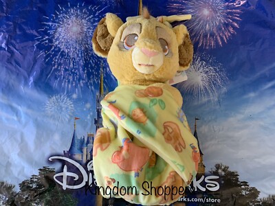 simba plush in pouch