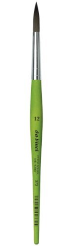 Pennello A Ventaglio Da Vinci Serie 1385 - Misura 5 - Per Effetti Speciali Con Acrilici E Acquerelli - Foto 9