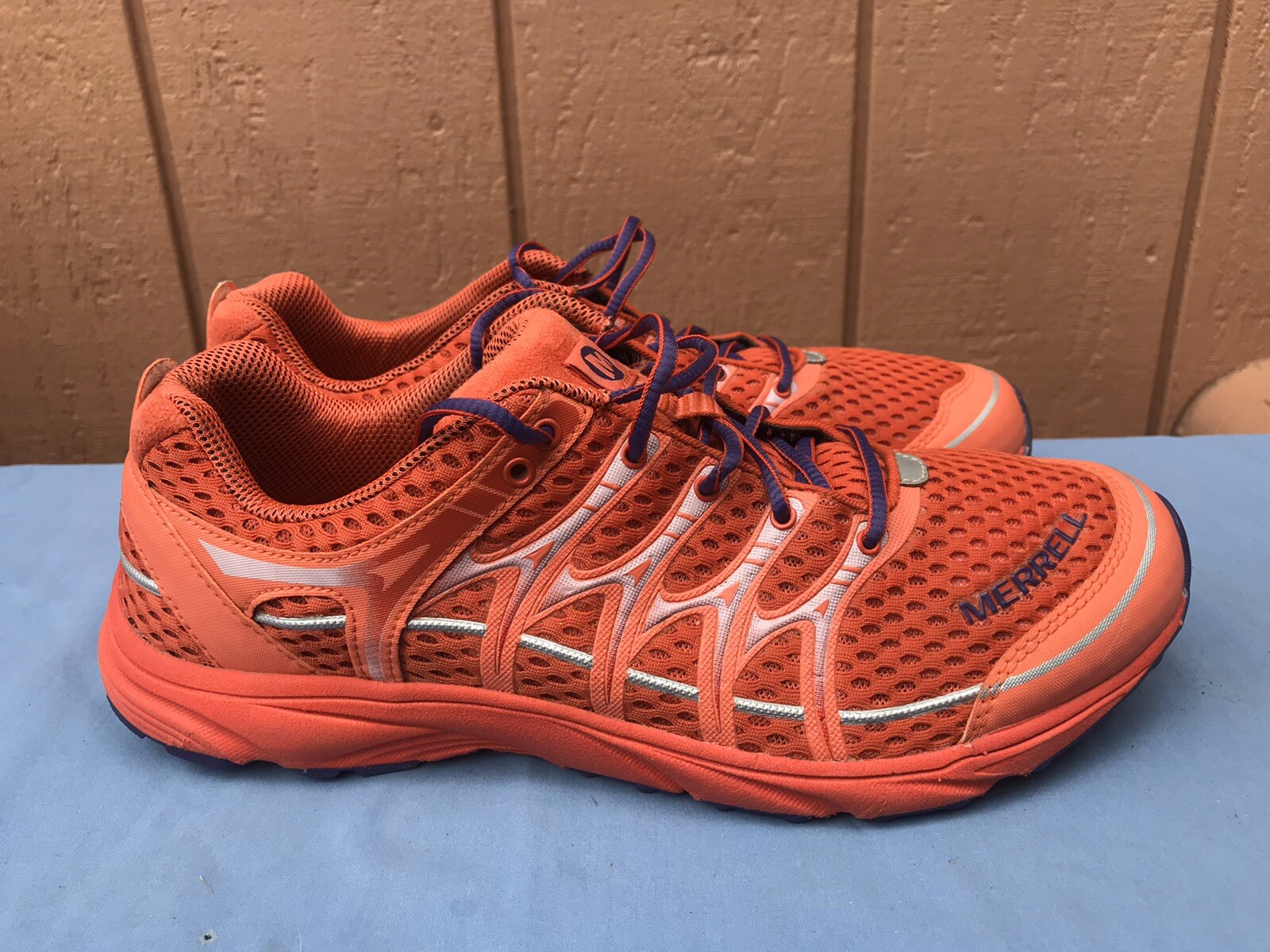 Merrell Coral Purple Trail Running Shoes Women US 10 J04840 Athletic Outdoor A8