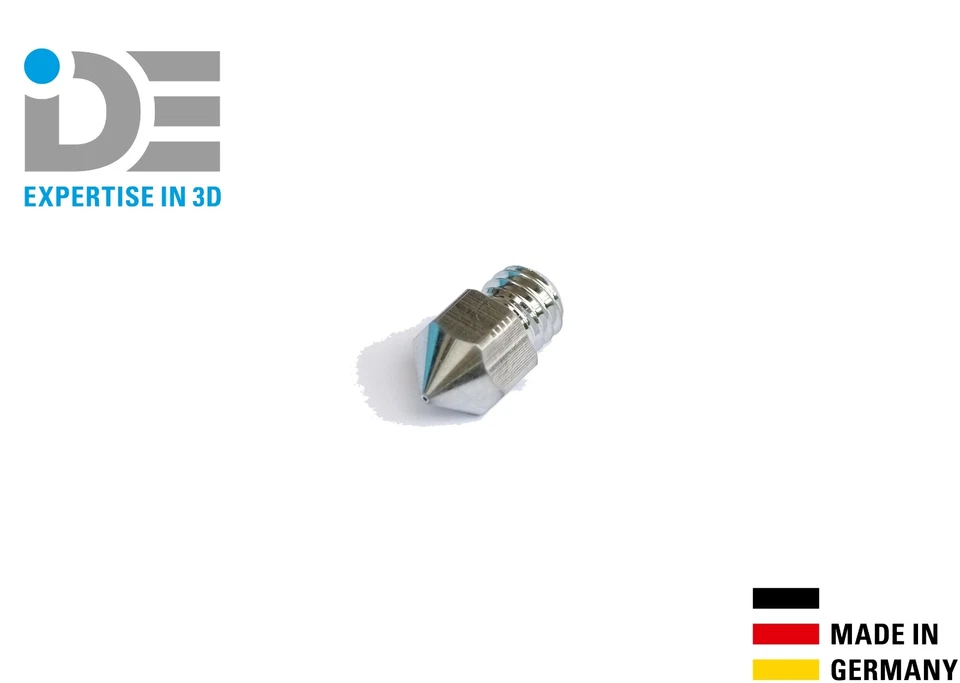 IDE Nozzle INC hard coated Makerbot MK8 Replicator 2 and 2X wear resistant - Image 3 of 4