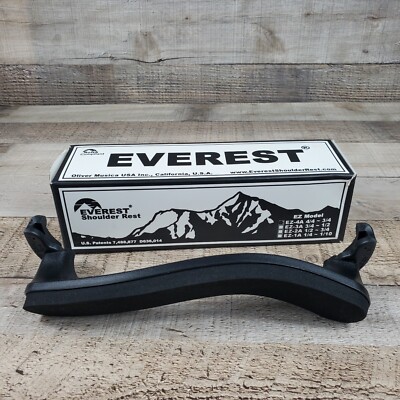 EVEREST EZ 4A Shoulder Rest 3/4 Or 4/4 Violin Or 13'' - 14'' Viola Easy Model NEW