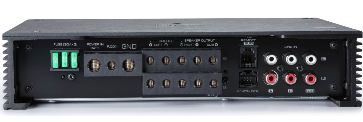 Kenwood eXcelon X803-5 Class-D 5-Channel Car Amplifier — 1600W Max