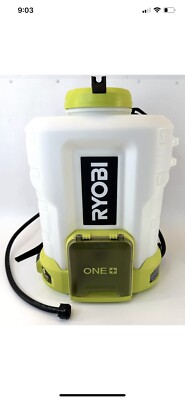 Ryobi One+ 18V 4 Gal Backpack Chemical Sprayer W/ 2 Ah Battery